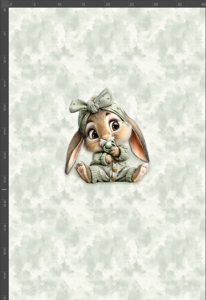 Jersey panel Lille Kanin, str.M