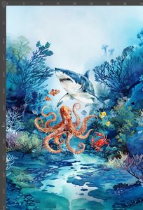 Hovedbilde Jersey panel Havets Liv, str.M