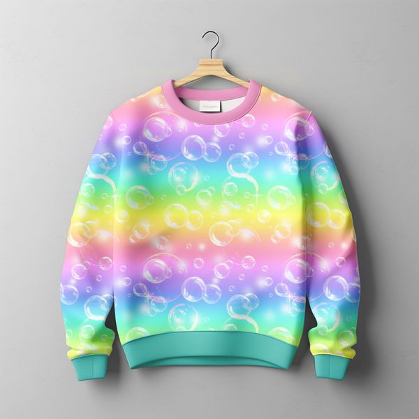 French terry Regnbobler