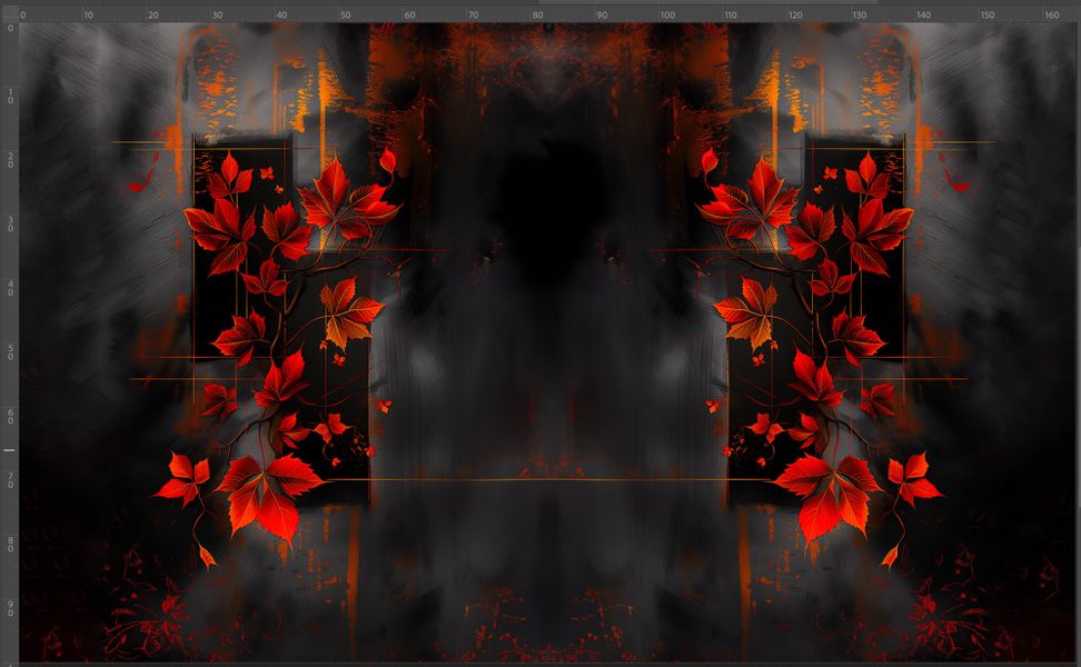 Jersey panel L&oslash;vdans, 100x165 cm