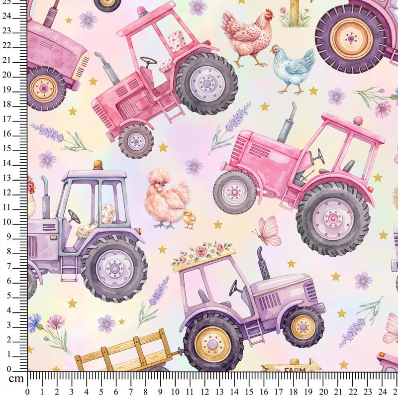 French terry Søt Traktor
