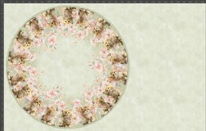 Hovedbilde Jersey panel med sirkelskj&oslash;rt - Kattunger- Barn