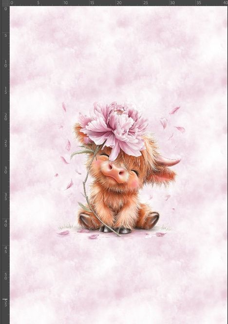 Hovedbilde FT panel Blomsterku, str.M, XL